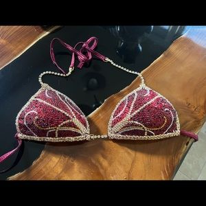 Jeweled competition/show/dance bikini
